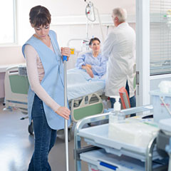 Klinik- und Pflegeheim­reinigung