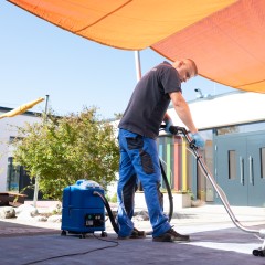 Die Teppiche sind nach der Reinigung wieder sauber und hygienisch.